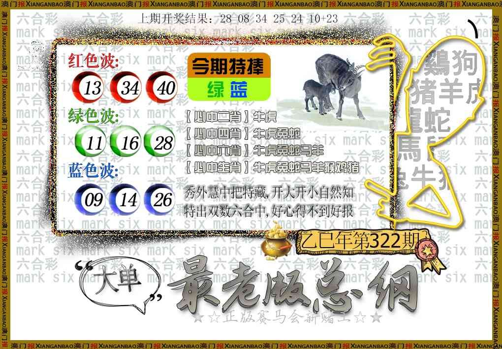 322期最老版总纲[图]